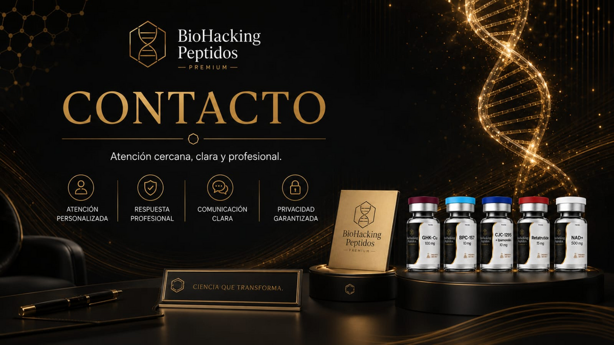 Contacto BioHacking Peptidos