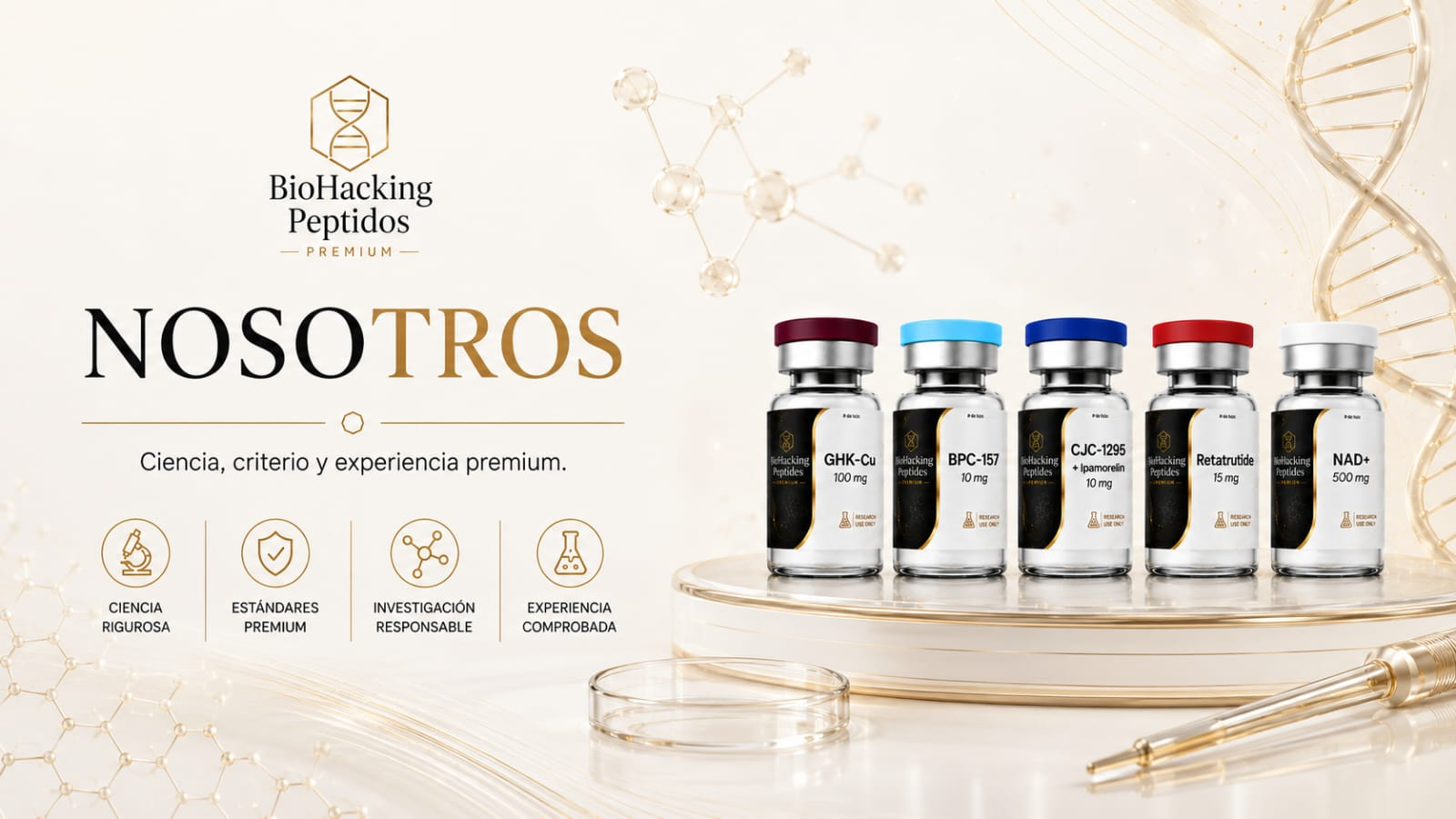 Nosotros BioHacking Peptidos